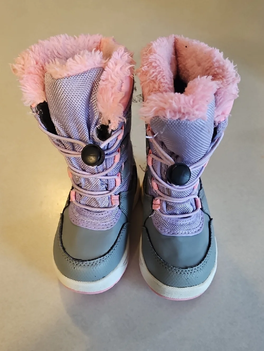 Pink And Purple Snowboots
